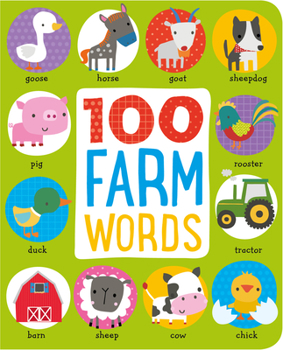 Board book 100 Farm Words Book