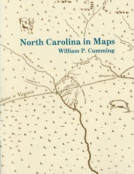Paperback North Carolina in Maps Book