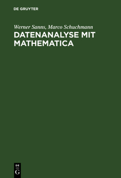 Hardcover Datenanalyse mit Mathematica [German] Book