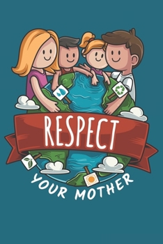 2020 Week To View Dated Planner Diary: 6x9 Inches Paperback Respect Your Mother Earth Day