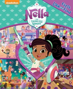 Board book Nickelodeon Nella the Princess Knight: First Look and Find Book