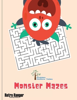 Paperback Hidden Hollow Tales Monster Maze Book