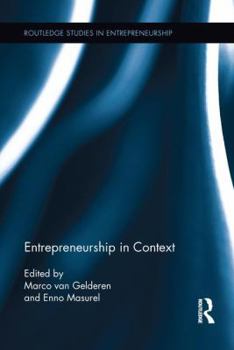 Paperback Entrepreneurship in Context Book