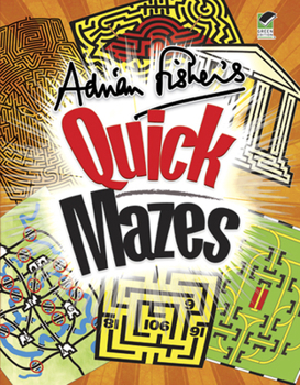 Paperback Adrian Fisher's Quick Mazes Book