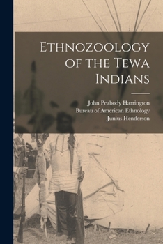 Paperback Ethnozoology of the Tewa Indians Book