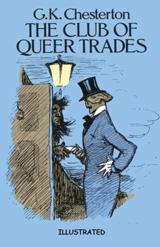 Paperback The Club of Queer Trades Illustrated Book