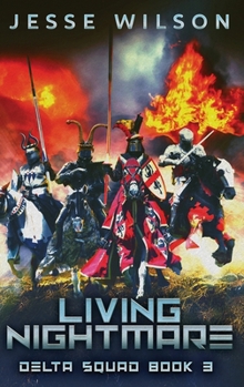 Hardcover Living Nightmare [Large Print] Book