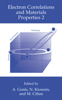 Paperback Electron Correlations and Materials Properties 2 Book