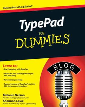 Paperback TypePad for Dummies Book