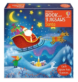 Usborne Book and 3 Jigsaws: Santa - Book  of the Usborne Book and 3 Jigsaws