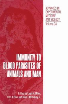 Paperback Immunity to Blood Parasites of Animals and Man Book