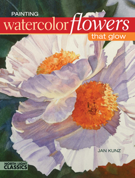 Paperback Painting Watercolor Flowers That Glow Book