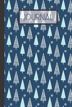 Paperback Journal: Winter Trees Lined 120 Page Journal (6"x 9") Book