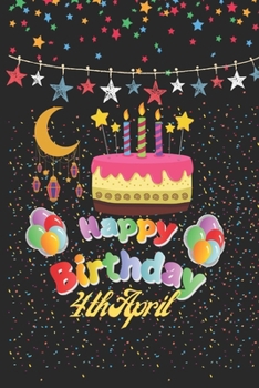 Paperback happy birthday 4th April Book