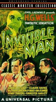 DVD The Invisible Man Book