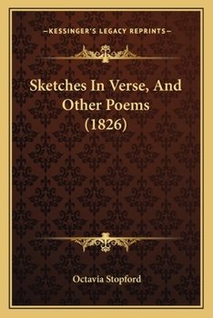 Paperback Sketches In Verse, And Other Poems (1826) Book