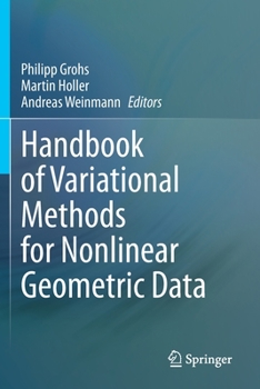 Paperback Handbook of Variational Methods for Nonlinear Geometric Data Book