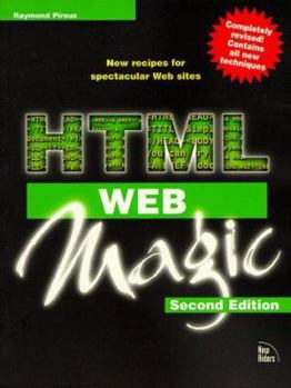 Paperback HTML Web Magic Book
