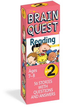 Paperback Brain Quest 2nd Grade Reading Q&A Cards: 56 Stories with Questions and Answers. Curriculum-Based! Teacher-Approved! Book