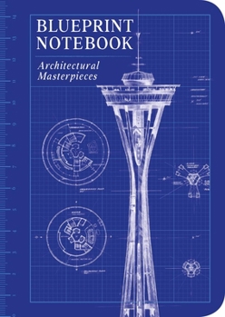 Paperback Blueprint Notebook: Architectural Masterpieces Book