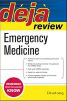 Paperback Deja Review Emergency Medicine Book