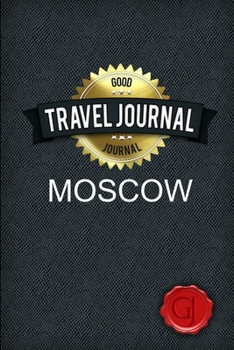 Paperback Travel Journal Moscow Book
