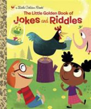 Hardcover The Little Golden Book of Jokes and Riddles Book