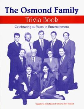 Paperback The Osmond Family Trivia Book! Book