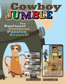 Paperback Cowboy Jumble: The Rootinest, Tootinest Puzzles Around! Book