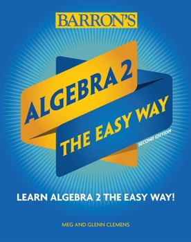 Paperback Algebra 2: The Easy Way Book
