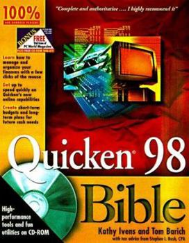 Paperback Quicken 98 Bible Book