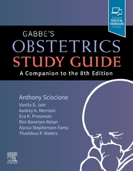 Paperback Gabbe's Obstetrics Study Guide: A Companion to the 8th Edition Book