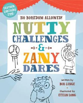 Paperback Nutty Challenges & Zany Dares Book