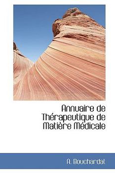 Annuaire de Thérapeutique de Matière Médicale