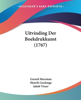 Paperback Uitvinding Der Boekdrukkunst (1767) [Chinese] Book