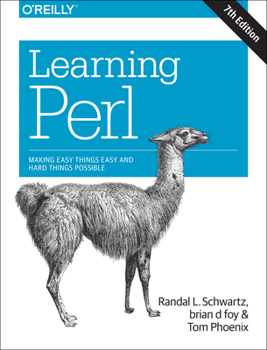 Paperback Learning Perl: Making Easy Things Easy and Hard Things Possible Book