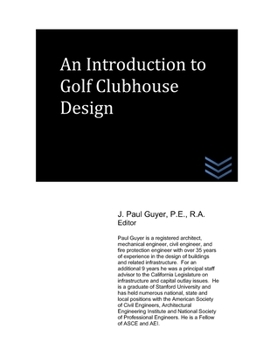 Paperback An Introduction to Golf Clubhouse Design Book
