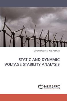 Paperback Static and Dynamic Voltage Stability Analysis Book