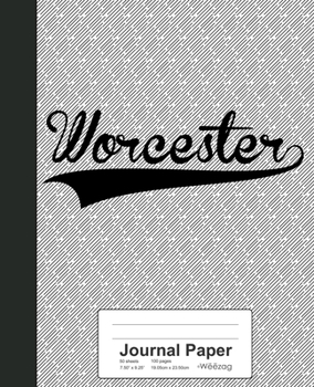 Paperback Journal Paper: WORCESTER Notebook Book