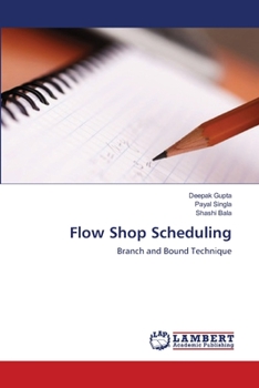 Paperback Flow Shop Scheduling Book