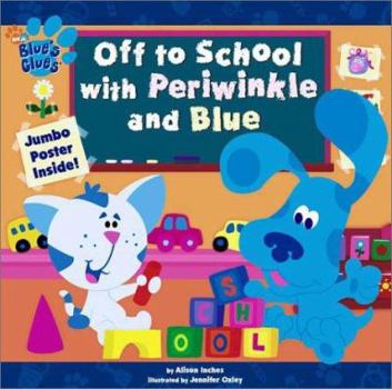 Paperback Off to School with Periwinkle and Blue Book