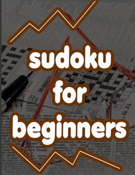 Paperback Sudoku for beginners: Easy sudoku puzzles games for beginners - 1 Puzzle per page, size 8.5x11 in Book