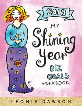 Paperback 2019 My Shining Year Biz Goals Workbook Book