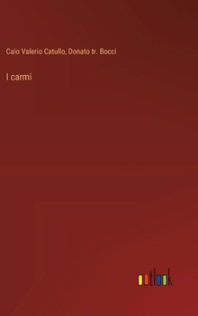Hardcover I carmi [Italian] Book