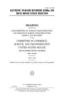 Paperback Electronic on-board recorders (EOBRs) and truck driver fatigue reduction Book