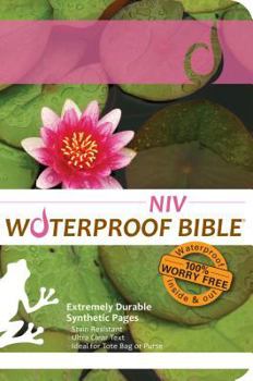 Paperback Waterproof Bible-NIV-Lilypad Book