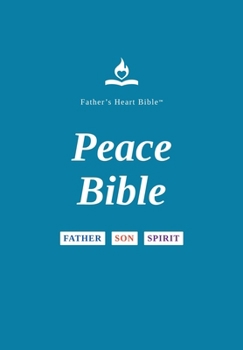 FHB, Peace Bible, Red Letter, Hardcover: Divine Voice Color, for Anxiety, Grief and Worry, Gen-Rev, EZ Read, Father's Heart Bible