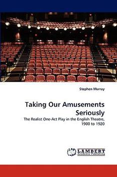 Paperback Taking Our Amusements Seriously Book