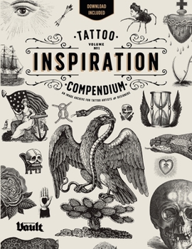 Paperback Tattoo Inspiration Compendium: An Image Archive for Tattoo Artists and Designers Book