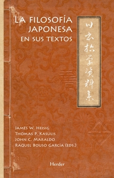 Hardcover La Filosofia Japonesa En Sus Textos [Spanish] Book